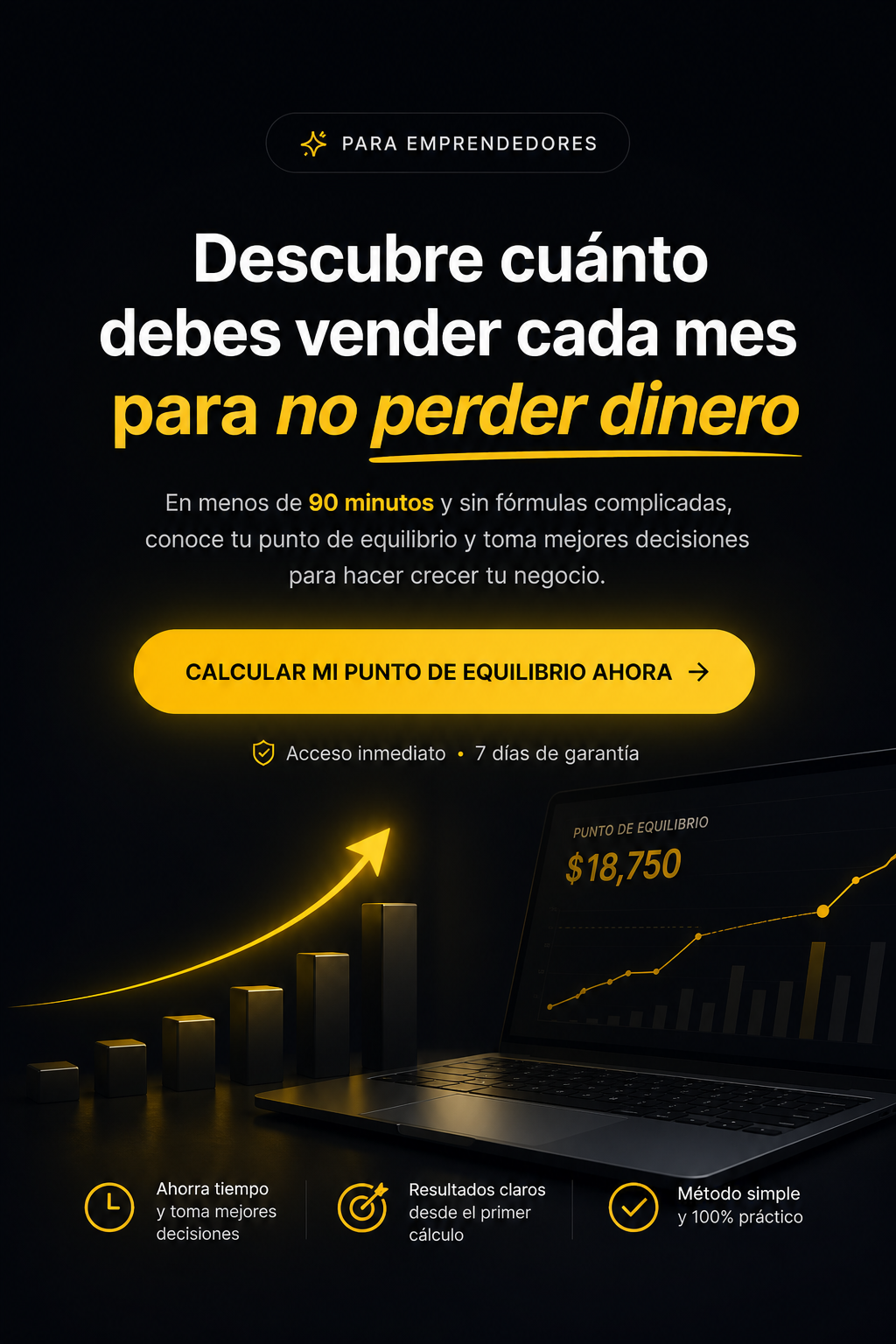 Punto de equilibrio en 90 minutos